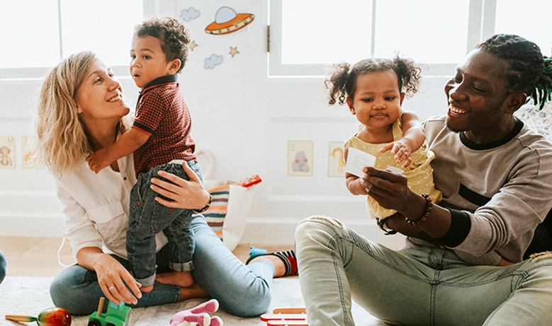 parents with children